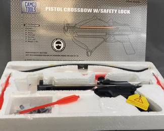 NEW Pistol Crossbow w/ safety lock Toy 