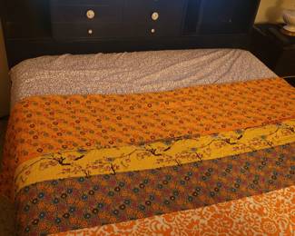 Matching queen bed