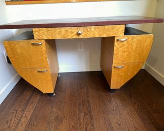 Custom-made artist-designed contemporary desk