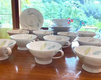 Raymond Loewy for Rosenthal “Bunte Blatter” colored leaves 