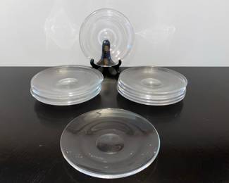 Orrefors crystal plates