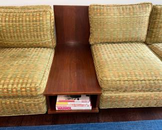 Custom modular sofa and table suite