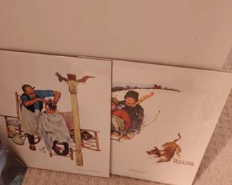 some of the Norman Rockwell items