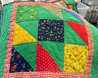 Handmade quilted placemats 
