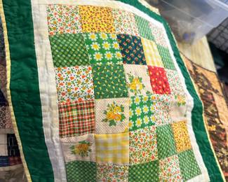 Handmade quilted placemats 