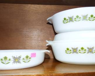 Fire King Green Meadow