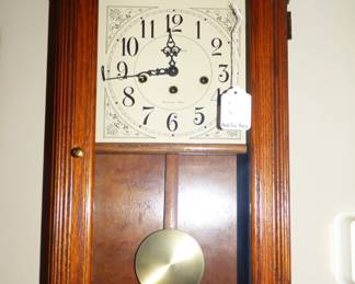 Oak Howard Miller Wall Clock