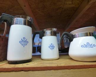  Corning Cornflower Coffee Pots