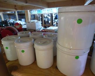 Enamel Ware Farmhouse Canisters