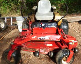EX Mark Lazer Z Zero Turn Mower. 659.6 hours.  Runs Well.  Accepting Bids starting at $4000. 