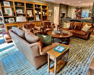 Century Leather furniture and tables