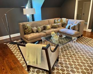 Lee Industries Sectional Sofa 