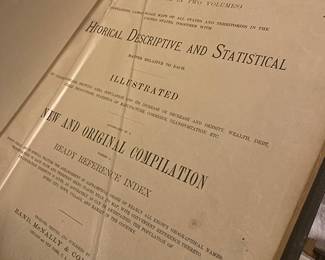 1898 - 2 Volume Atlas