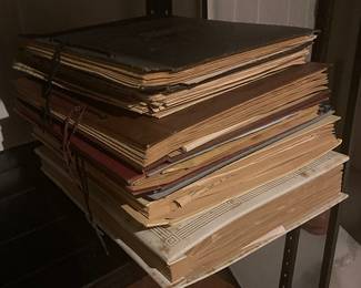 Scrapbooks Family Archives