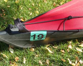 FEATHERCRAFT KAYAK RED 