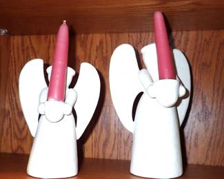 ANGEL CANDLE HOLDERS
