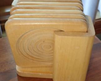 WOOD COASTERS