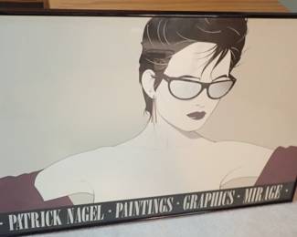 PATRIC NAGEL PAINTINGS GRAPHICS MIRAGE / SUNGLASSES