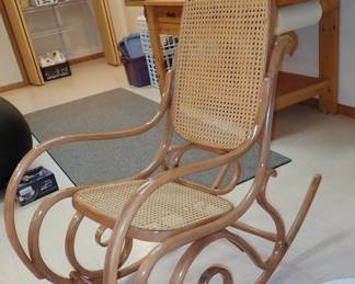 THONET BENT WOOD ROCKER