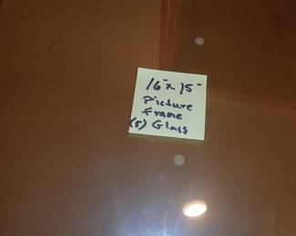 FRAMING GLASS 16 X 15