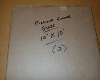 FRAMING GLASS 10 X10