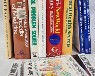 Assorted Old Health Reference Books 