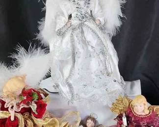 Beautiful Angel Tree Topper Angel Ornaments 