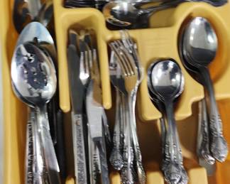 Big Lot Of Mixed Silverware 