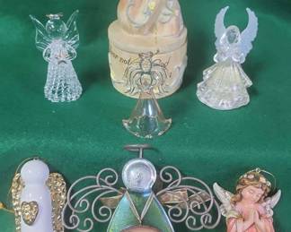 Collection of Angel Figurines Ornaments 