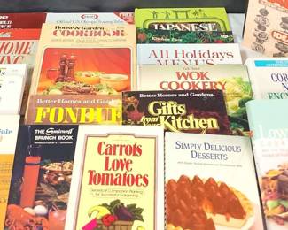 Collection Of Vintage New Cookbooks