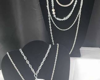 Cute Silver Necklaces