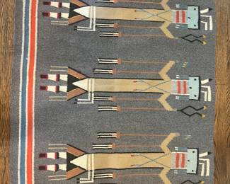 Navajo Yei rug