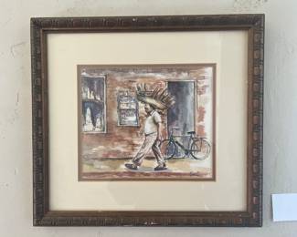 John Guilderson original watercolor