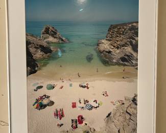 Praia Piquinia authenticated print