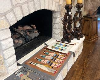 Navajo Yeis and Yeii Bi Cheii rugs