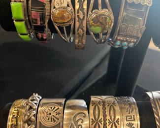 Beautiful Navajo cuffs
