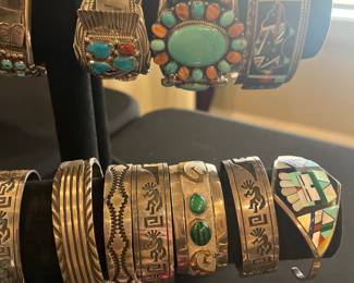 Beautiful Navajo cuffs