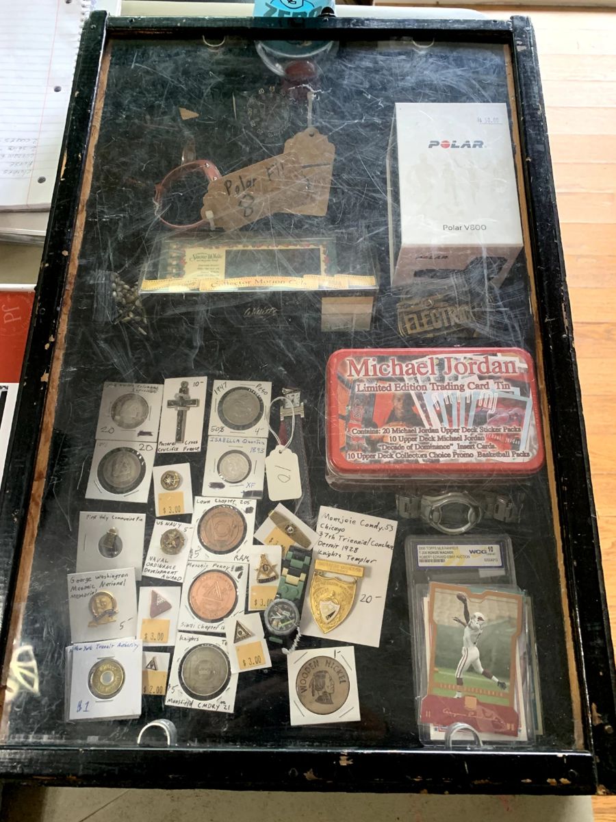 Coins, Watches, Stamps, Sports Cards, Masonic coins and Pins