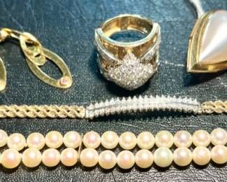 Gold, Diamonds, & Pearls