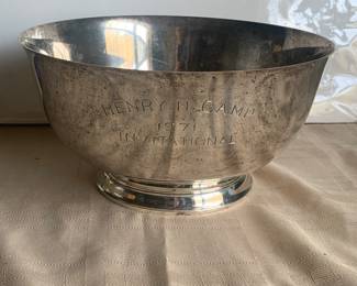 Huge Sterling Silver Bowl (and another not pictured) with LOADS MORE STERLING ITEMS!