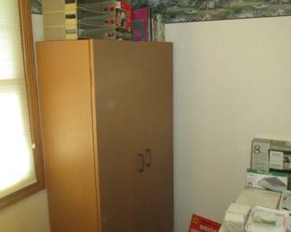 cabinet and office supplies