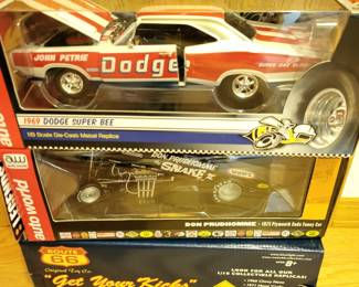 1:18 Die cast metal cars