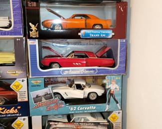 1:18 Die cast metal cars