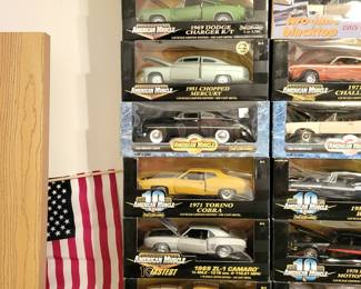 1:18 Die cast metal cars