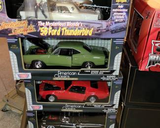 1:18 Die cast metal cars