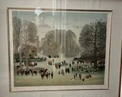 Michael Delacroix signed Lithograph "Le Rendezvous" numbered 19/150