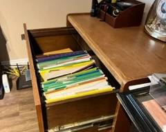 TWO PULL OUT DRAWERS