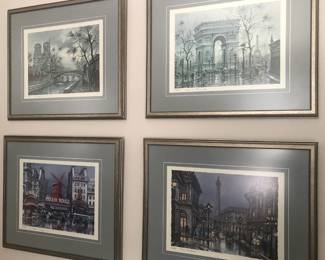 LOTS of affordable, beautifully framed prints and lithographs.