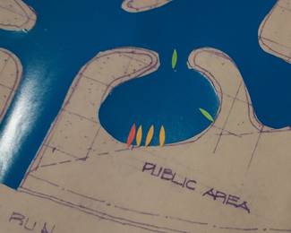 Original Willow Creek Lake Excavation Plans , Auburn, Al. 
Dec. 3, 1999 by Nick Davis