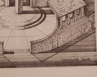 Print - The Auburn University Chapel - Nicholas Davis Design Architect DESIGNED THE RENOVATION OF THE HISTORIC AUBURN UNIVERSITY CHAPEL LOCATED ON COLLEGE STREET.